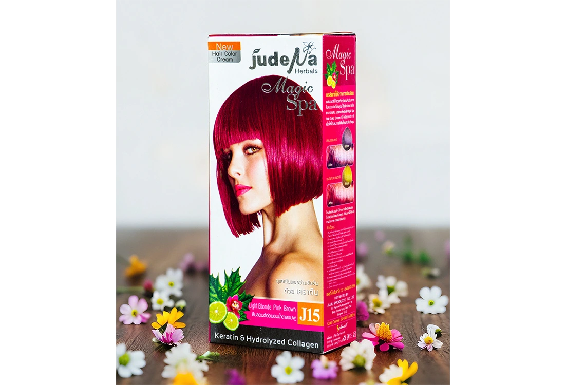 ครีมย้อมสีผมสีบลอนด์อ่อนอมน้ำตาล