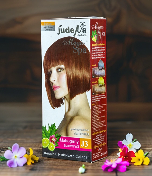 ครีมย้อมสีผมสีมะฮอกกานี