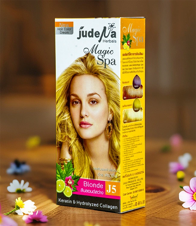 ครีมย้อมสีผมสีบลอนด์สว่าง