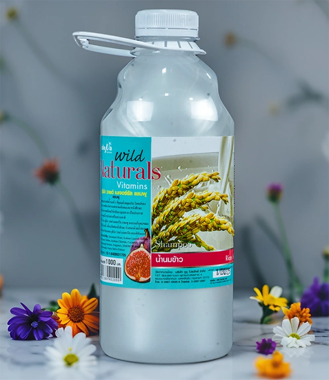 แชมพูสมุนไพรน้ำนมข้าว