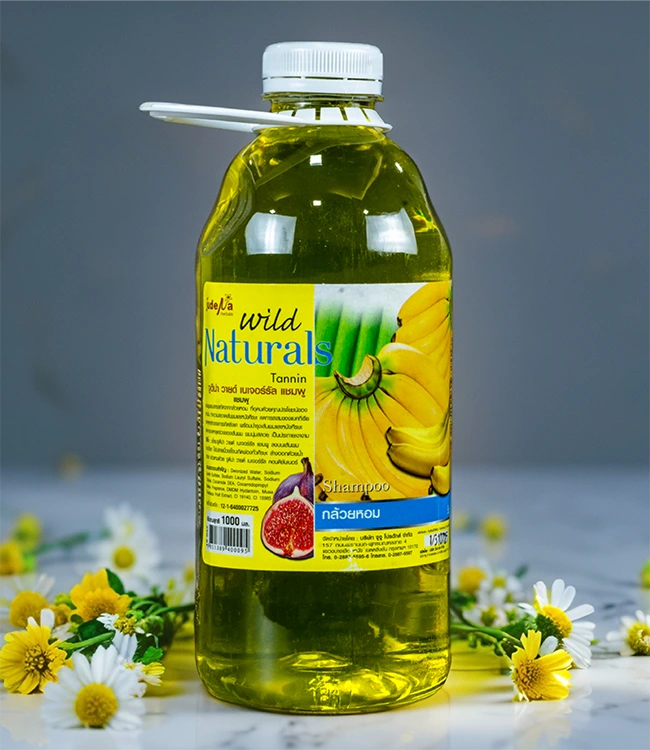 แชมพูสมุนไพรกล้วย